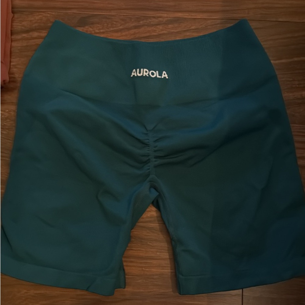Aurora Women's Athletic Teal Shorts